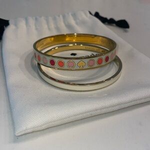 Kate Spade Enameled Bangle Stack Set